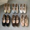 2025 Spring New Women Mary Jane Shoes Fashion Square Toe Shallow Slip On Ladies Flat Shoes Soft Sole Outdoor Dress Ballerina