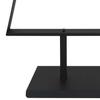 Metal Christmas Tree with Stand Black 150 cm Steel