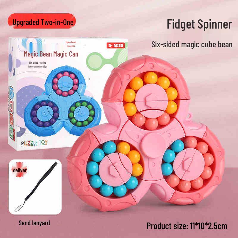 

Магічний Бін Куб Гіроскоп: Дитяча розвиваюча іграшка для зняття стресу