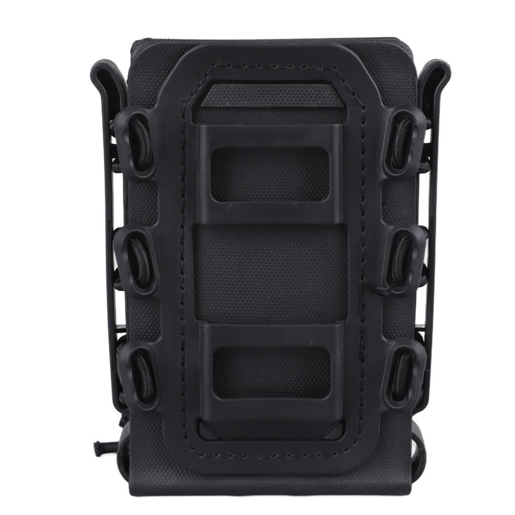 Shooting Magazine Pouch Plastic Black Universal 5.56mm 7.62mm Magazine Clip Pouch for Outdoor Game