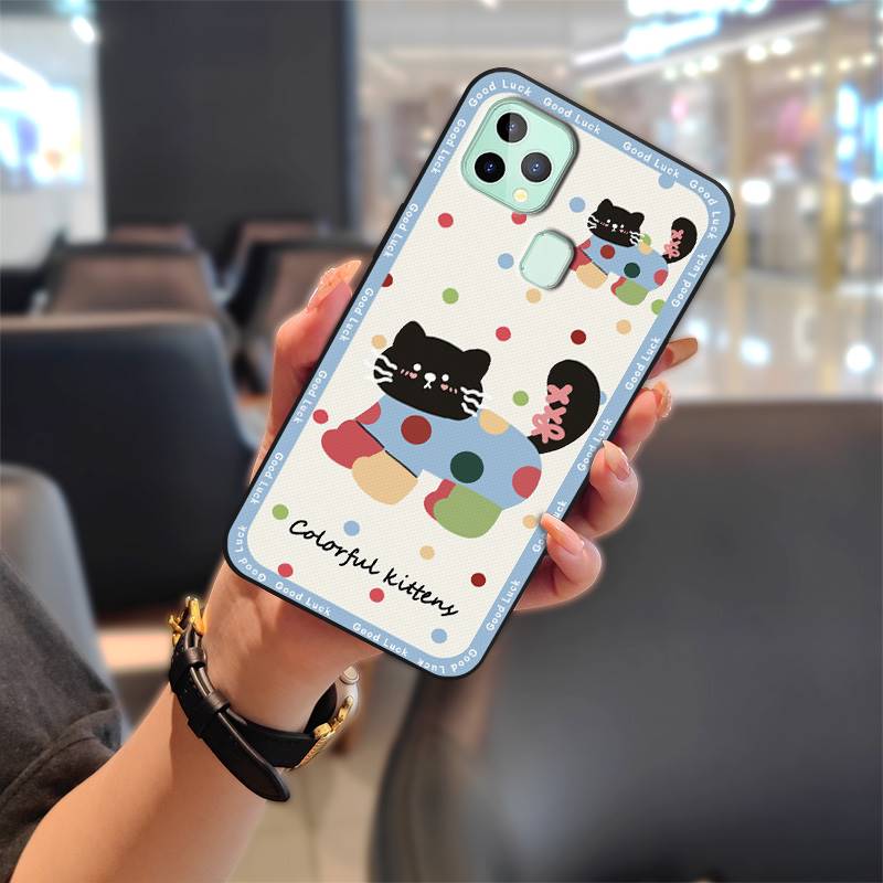 Durable Soft Case Phone Case For Oukitel C22 Full Wrap TPU Anti-dust Protective Phone Pouch Shockproof Cute Waterproof