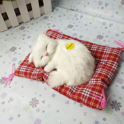 Realistisches Fell-Katzen-Spielzeug: Süßes Geschenk zum Geburtstag der Frau oder für Paare - Kostenloser Versand!