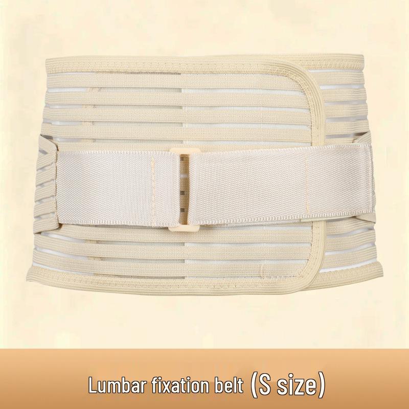 Unisex Thin Lumbar Support Belt - Waist Binder for Sports & Fitness