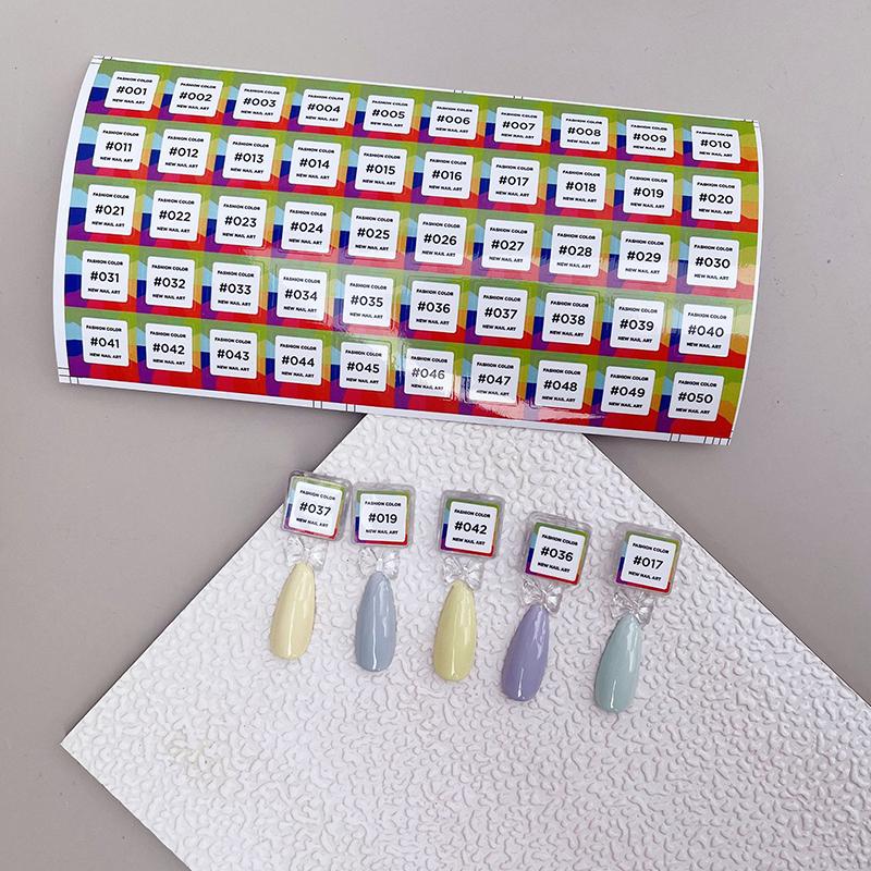 10/20Pcs Magnetic Bowknot False Nail Tip Display Clear Natural Color Card Polish Gel Stand Board Nail Palette Nail Glue Practice