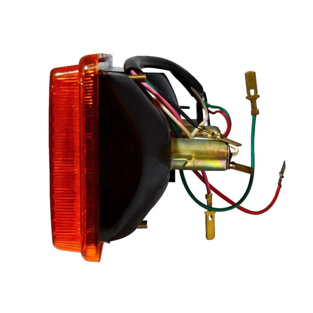 APSMOTIV 2x Rückleuchte Hintere Kombinationsleuchten Baugruppe Rückleuchte Bremslichter ar Lampe mit 12V Glühbirnen Geeignet für Toyota Dyna '80