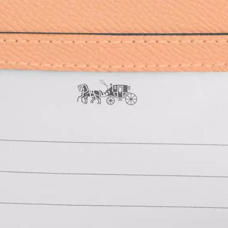 Coach Skinny Id Case 11 Logo Crossgrain Leather Card Holder Women Accessories Light-Pink 88250-SVS9W