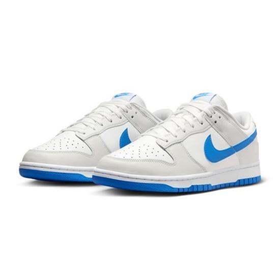 

Nike Dunk Low Retro Summit White/Photo Blue DV0831-108 Men s Size EU 44 синій/білий