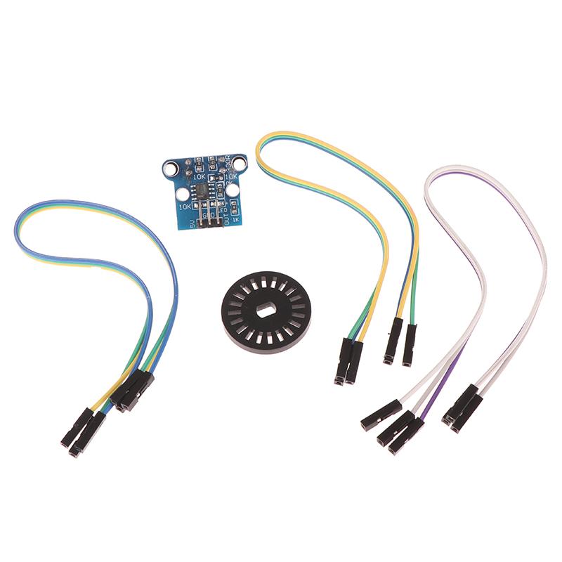 1Set Hc-020K Double Speed Measuring Sensors Module With Photoelectric Encoders Kit Top For Arduino