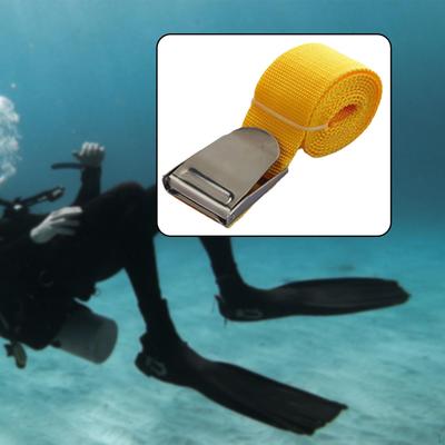 Dive Weight Belt Quick Release Buckle Practical Sturdy Diving Strap Webbing Weights for