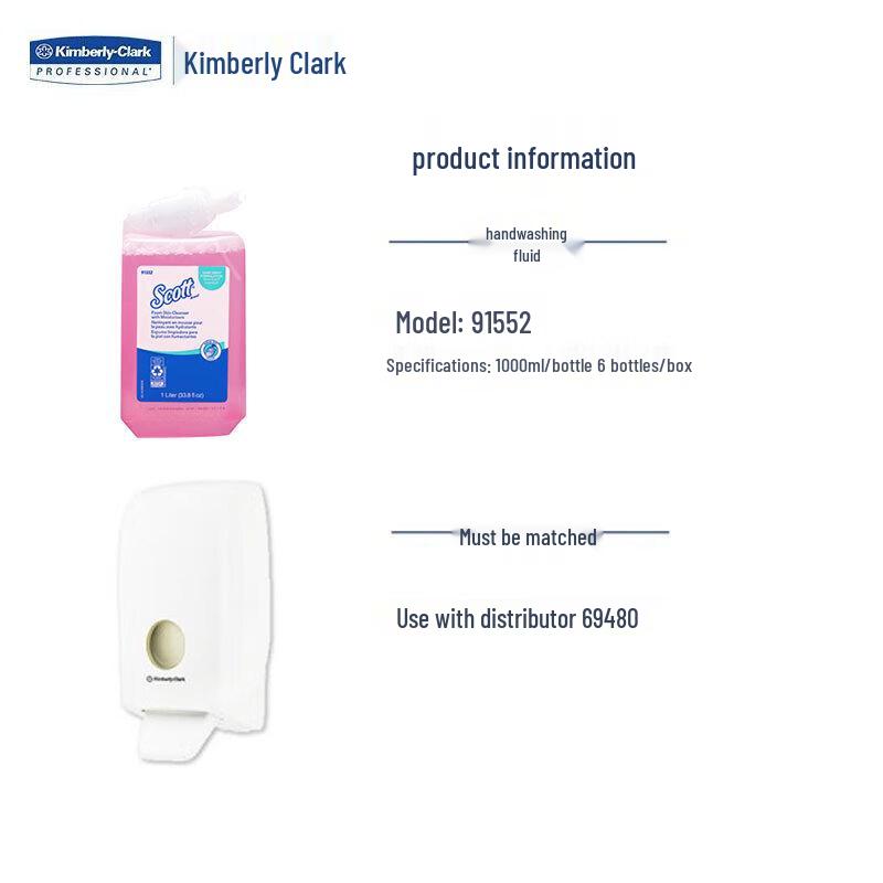 Scott 91552 Moisturizing Foam Hand Soap