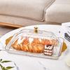 Plastic Fruit Tray Exquisite Storage Display Plate Tableware Candy Storage Box  Living Room