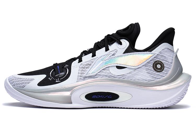 Li Ning SONIC 11 Stars Текстиль, Синтетическая кожа Износостойкие Дышащие Низкие Баскетбольные кроссовки Мужские ABAT021-1 46