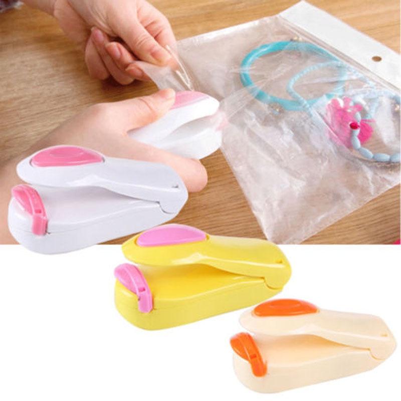 Mini Home Portable Seal Vacuum Food Bag Sealer Packaging Machine Kitchen Tool