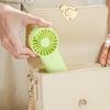 AM3 Battery Operated Powerful Handheld Fan Portable Small Lightweight Makeup Fan for Girl Women Indoor Outdoor