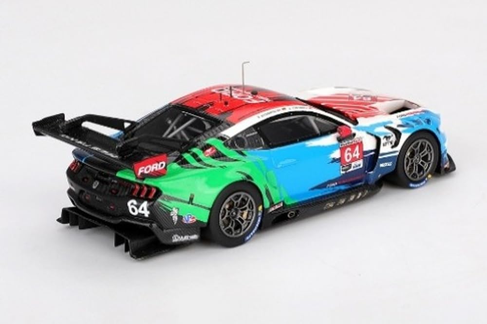 Sunrich TSM MODEL Scale Model Ford Mustang GT3 IMSA Laguna Seca 2024 Ford Multimatic Motorsports Finished Product TSM430823 1/43 #64