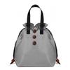 New Nylon Handheld Lunch Bag Simple Modern Style Insulated Lunch Bag Multi-color