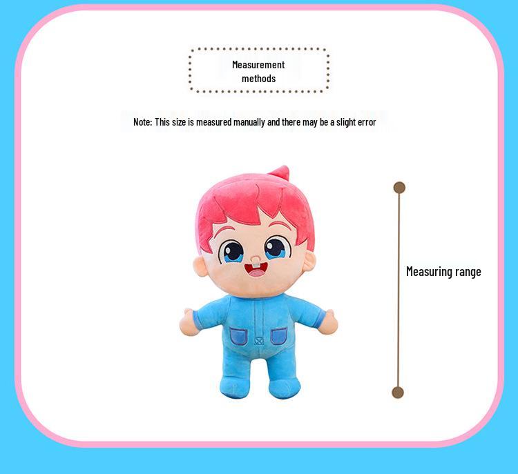 Beibei Bin Baby Soothing Doll: Bouncing Cloth Toy for Children's Comfort, Ideal for Three-Year-Olds