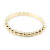 Vergoldete 'Beads' Eheringe - 2 mm