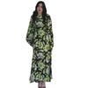 2024 Autumn Women's Bohemian Style Fashion Print Loose Casual Long Dress