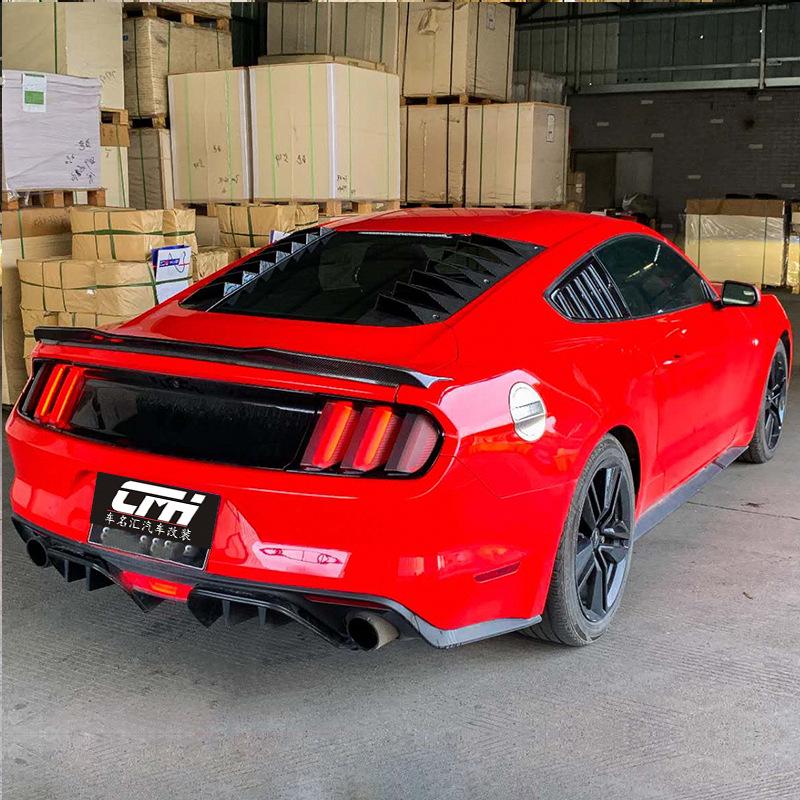 Rear Window Louvers Sunshade for 2015-2023 Ford Mustang