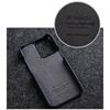 MELKCO For iPhone 13 mini 5.4 inch Protective Case Genuine Cow Leather Coated PC Phone Cover