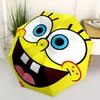 1pc SpongeBob Automatic Folding Umbrella, Portable Collapsible Design, 8-Rib Iron Frame, , All-Season Casual Outdoor Accessory for Christmas Birthday