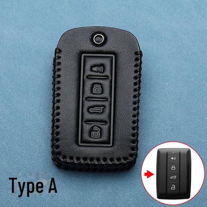 Genuine Leather Key Cover for Tank 300, Tank 400, Tank 500 Hi4T Cars
