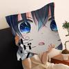 Happy Sugar Life Pillow Covers Cartoon Sofa Decorative Home Doublesided Printing Short Plush Cute Cushion Cover