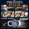 4-Channel 360 Degree Dash Cam For Cars WIFI APP Car DVR 1080P 4 Camera Lens Video Driver Recorder Rear View Camera for Vechile