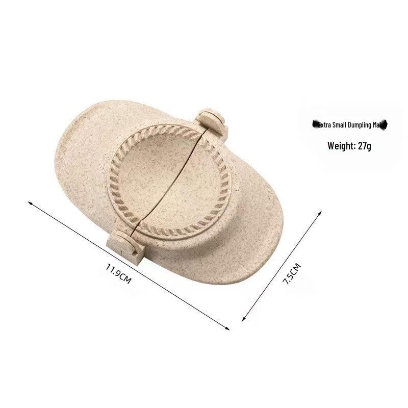 Manual Dumpling Mold - Large Size Handmade Dumpling Maker for Wrapping and Pinching Dumpling Skins
