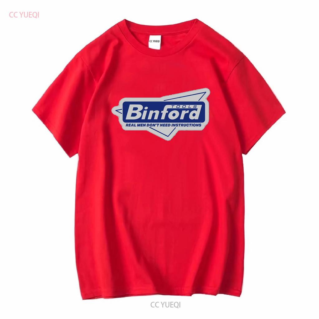 Hot Sale Binford Tools T Shirt 100 Cutton Size S 5xl Ship From Usa Long Sleeves Vintage Washed Stylish Breathable Slightly