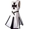 Medieval Crusader Knight Cloak and Jacket Cosplay Costume