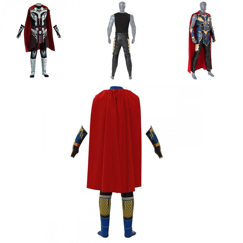 Kids Thor Love And Thunder Cosplay Jumpsuit For Halloween And Parties