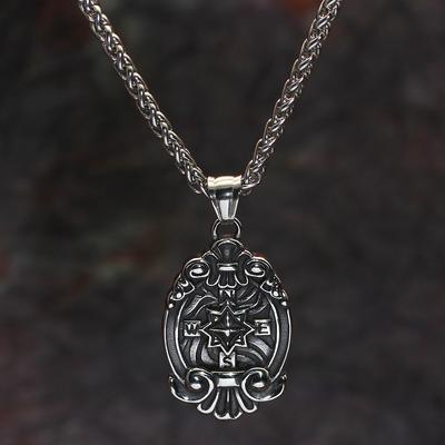Σκανδιναβικό Πυξίδα Σταυρός Ρούνα Κολιέ Μόδα Ανδρικό Μακρύ Φυλαχτό