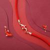 Good Luck Bracelet Braided Rope Koi Bracelet Red String Valentine Gift Couple Gift