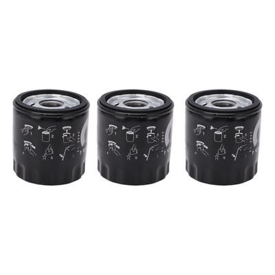3 STÜCKE Motorölfilter MO 339 Schlagfeste Aluminiumlegierung Ersatz für CTS 6.2 6162 415 8 Limousine 2009‑