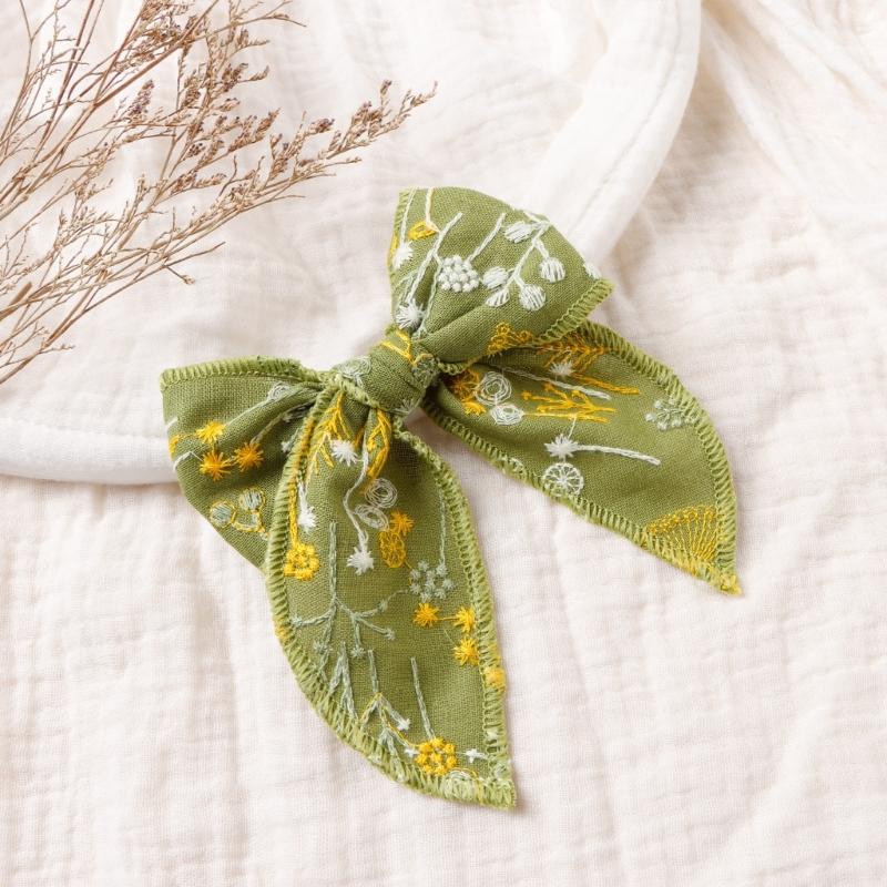 Delicate Bows Hair Clip 2000s Trend Side Clip Bows Bowtie Barrette Bowknot Cottagecore Sweet Photo Props