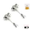 EDP946-1 2 Pieces Rear Left AND Right Door Catch Hinge Brake Stop Check Strap Limiter for Citroen C3 MK2 SC A51 2009-2016 9181Q5
