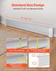 Baseboard Heater Covers, Premium Series 1527 mm Standard Electric Heating Unit Front Cover for Home Improvement, Heavy-duty Steel, Easy Installation