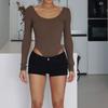 Akiyo Studio European and American Jeans Women High Waist Slimming Straight Wide Leg Pants Casual Pants Shorts Gyaru Hot Pants