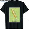 La Calavera Κρανίο Loteria Μεξικάνικο Μπίνγκο Ανδρικό T-Shirt Πρωτότυπο Αστείο Οικογενειακό T-Shirt Μαύρο Κοντομάνικο