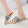 Thick-bottomed Cool Slippers Women's Summer Wear 2025 New Fashion Internet Celebrity Beach Slippers Denim Sandals Comfortable One-word
