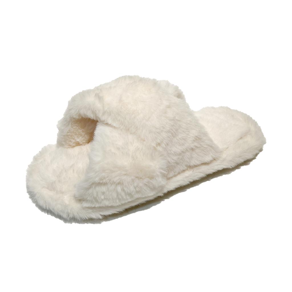 New Slippers Women House Slippers Warm Sandal Women Winter Crystal Fur Home Shoes for Women Sandals Casual Plush Comfortable
