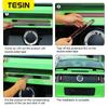 TESIN Car High-position Brake Light Decoration Strip Cover Sticker Trim For Ford Mustang 2010 2011 2012 2013 2014