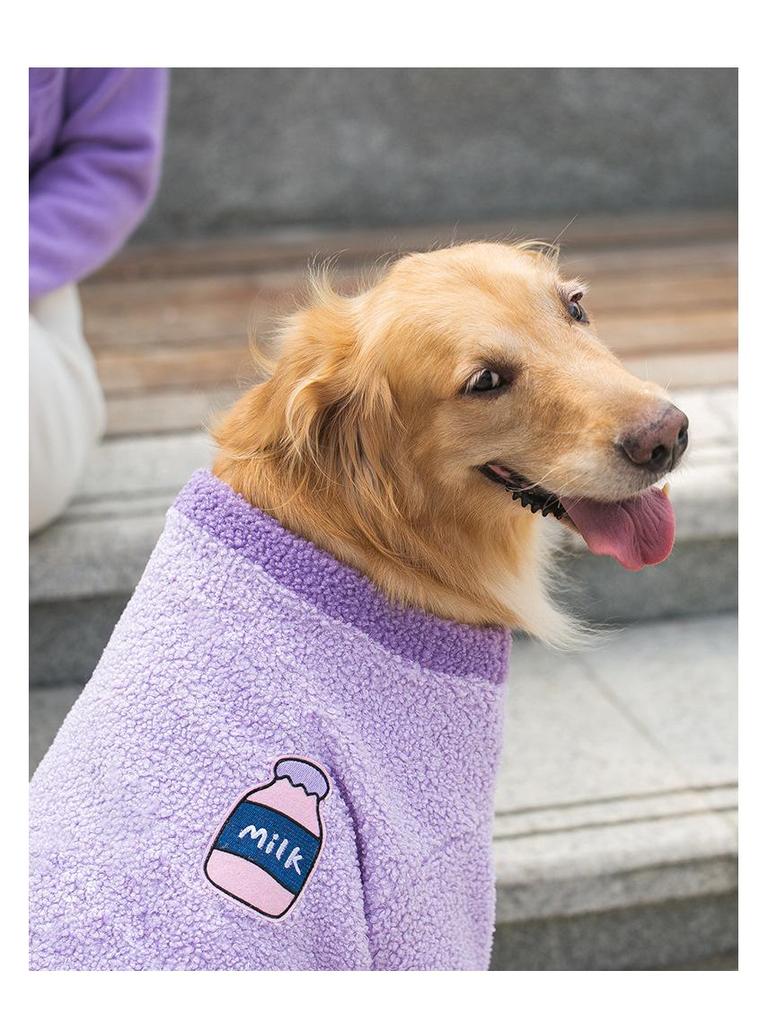 Warme Herbst- & Winterkleidung für große und mittelgroße Hunde - Passend für Golden Retriever, Border Collies, Huskys, Zweibeinige Haustierbekleidung