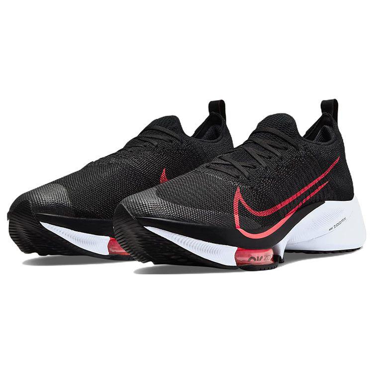 Nike Air Zoom Tempo NEXT% Flyknit Black Flash Crimson Men Sneakers CI9923-009