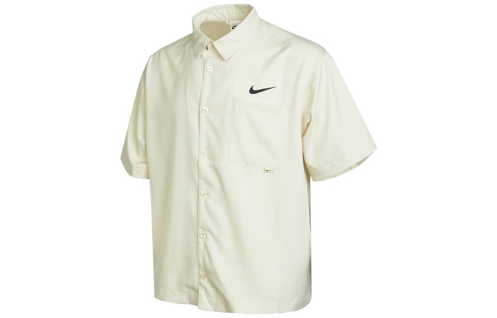 Nike Shirts Men s Fossil Gray Lapel Moderate Other DX6308-244 L