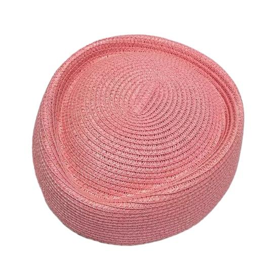 Yousheng Summer Beret Hat, Breathable Natural Straw Hat for Women, Stewardess Hat Headwear, Sun Protection Artistic Painter Hat for Outdoor Daily Wear