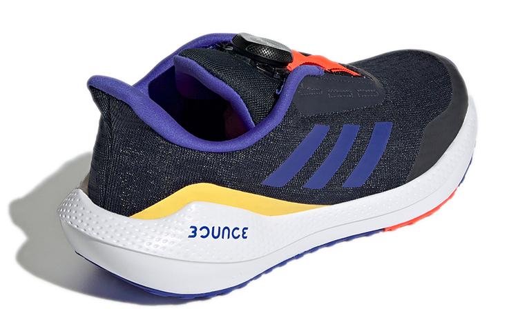 Adidas EQ21 Run Comfortable And Breathable Abrasion Resistant Low top Kids' Running Shoes Dark Blue Kids' FZ5420
