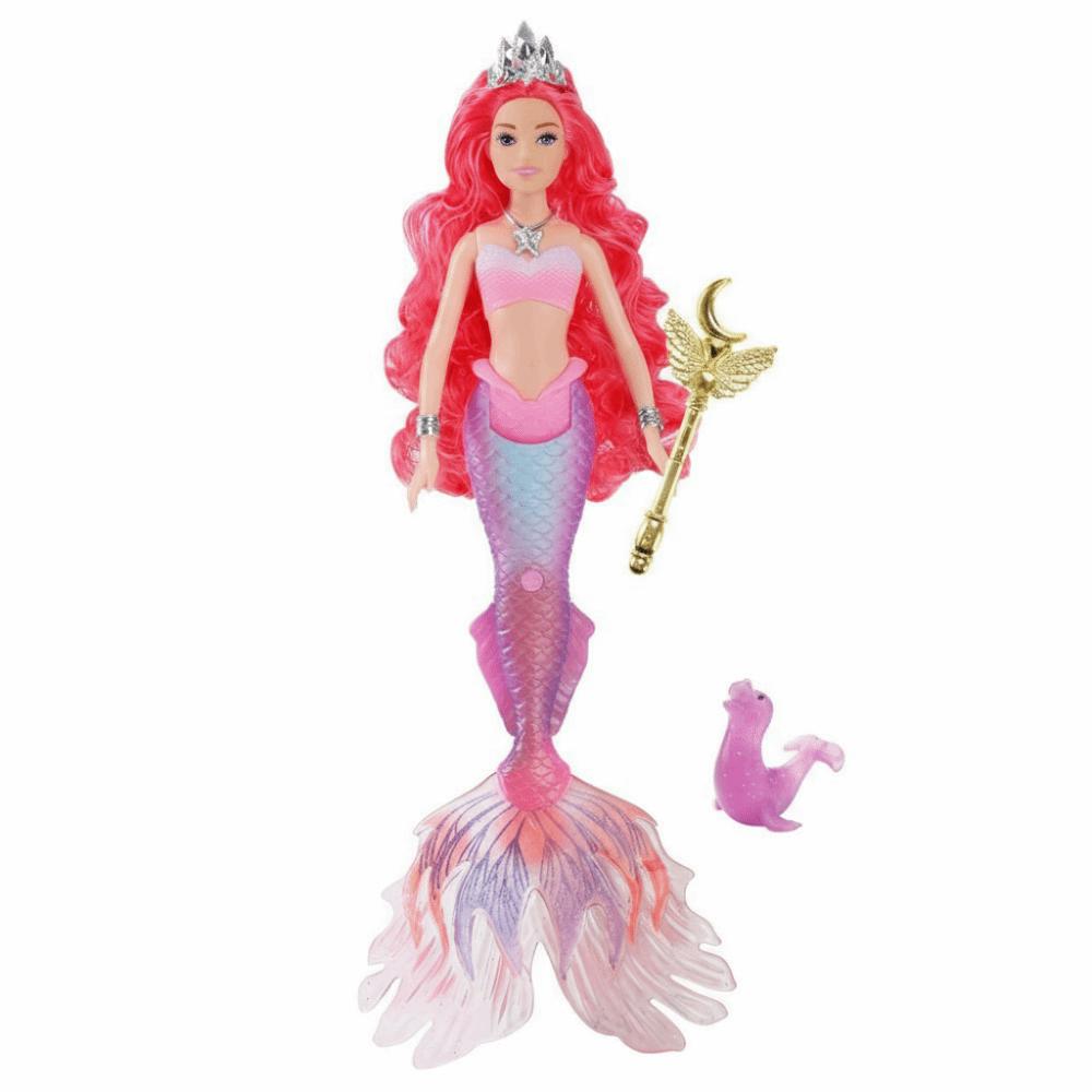 32cm Mermaid Doll Soft Light Playhouse Toy Cute Children Gift Kids Entertainme